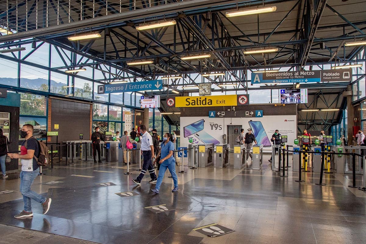 El Metro está presentando un déficit de ingresos con ocasión de las medidas de aislamiento.