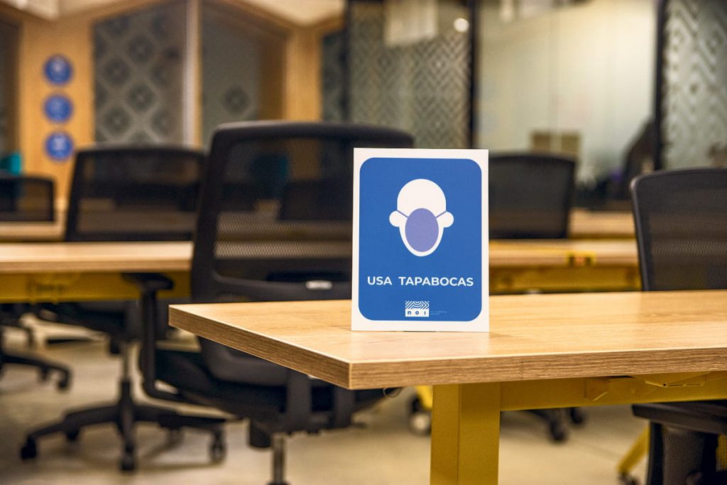NOI, un coworking que piensa en la seguridad de sus usuarios
