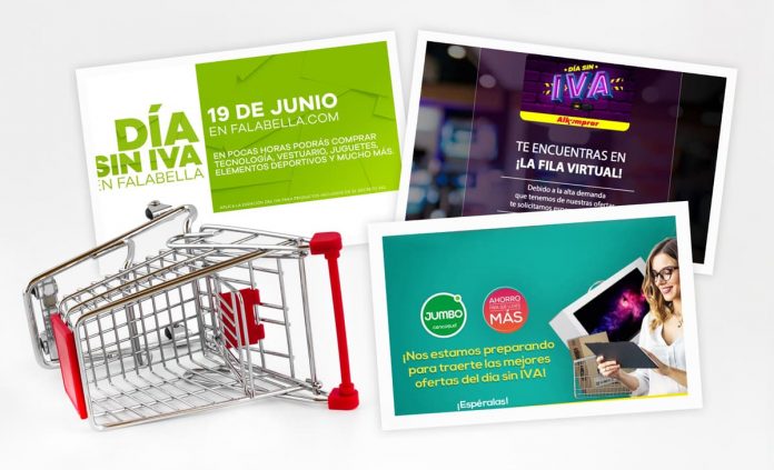 Sitios web colapsaron el día sin IVA