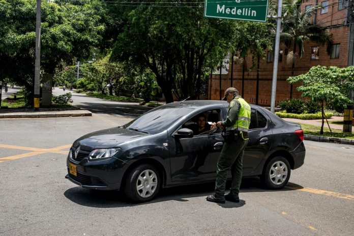 1.072 comparendos en el Valle de Aburrá en lo que va de la Cuarentena por la Vida