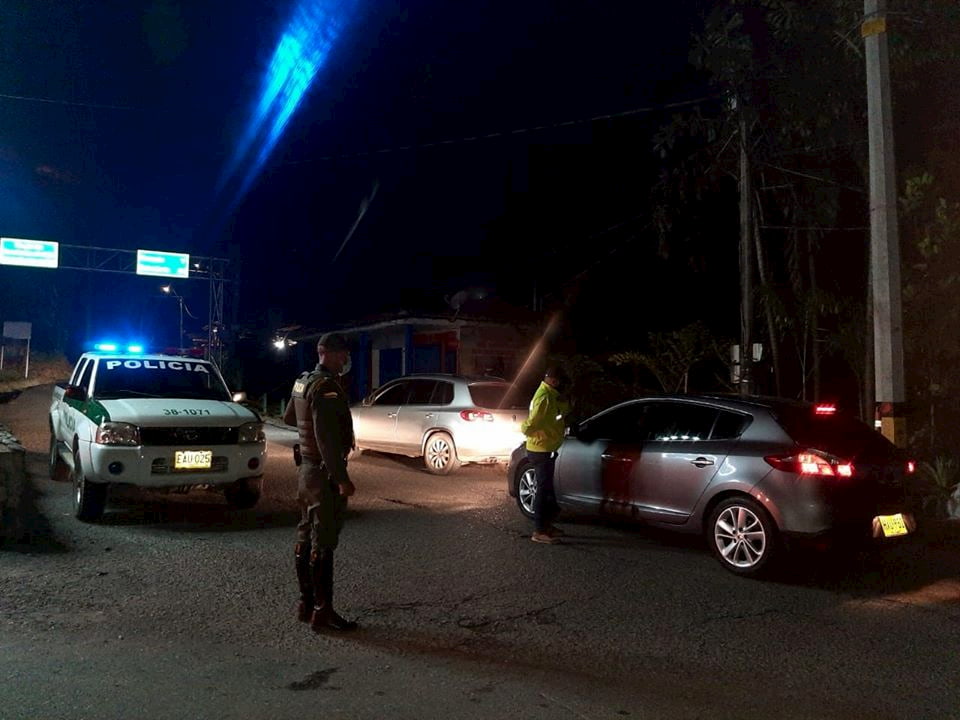 Control de policía Fredonia