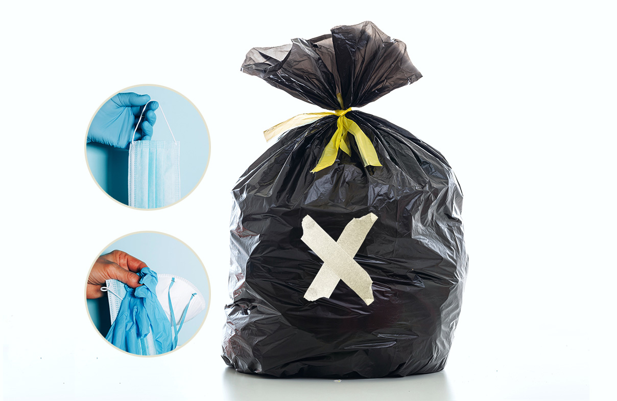 ¿Qué hacer con la basura si en mi casa hay un paciente COVID-19?