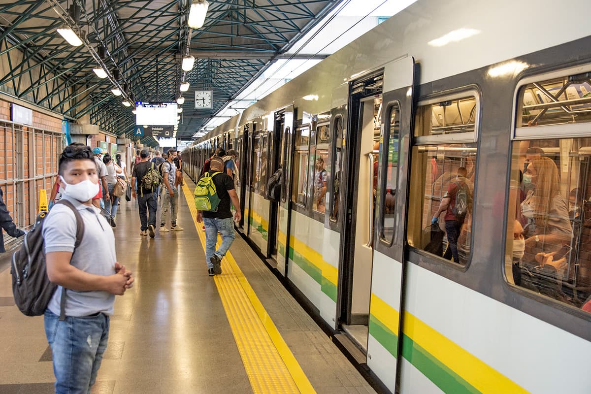Horarios del Metro de Medellín en el toque de queda del fin de semana