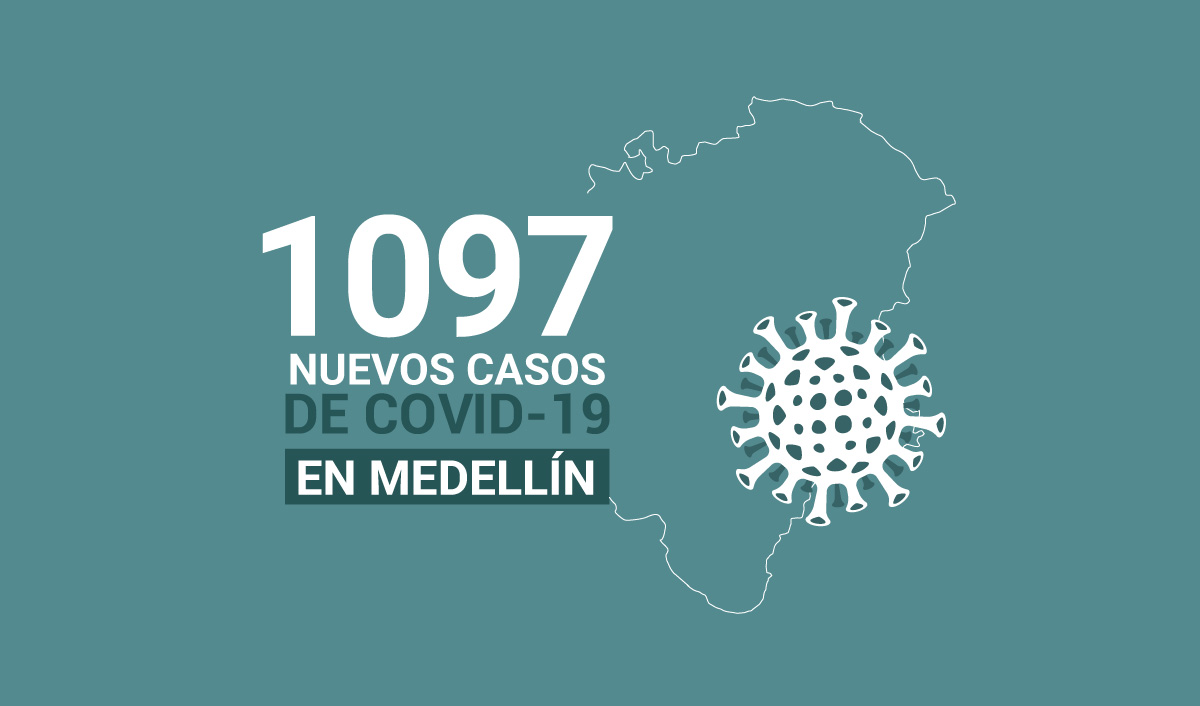 1097 casos covid-19 en medellin el 1 de agosto