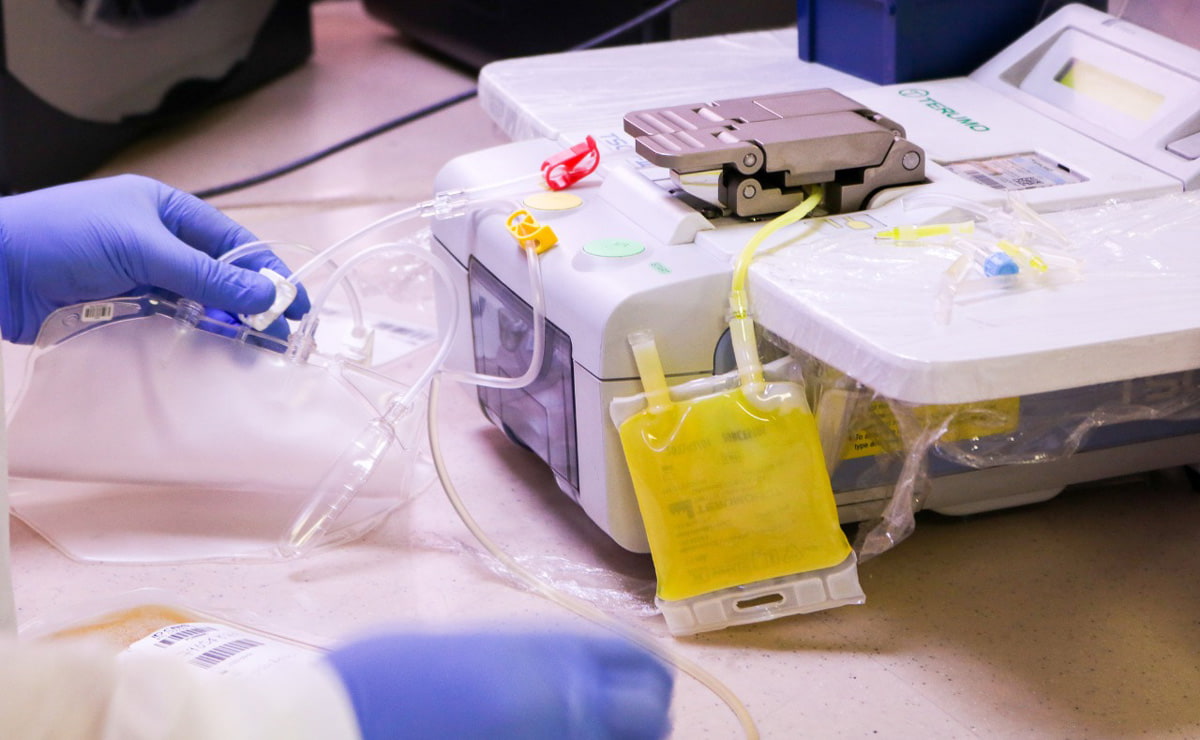 Ensayo clínico con plasma de pacientes COVID
