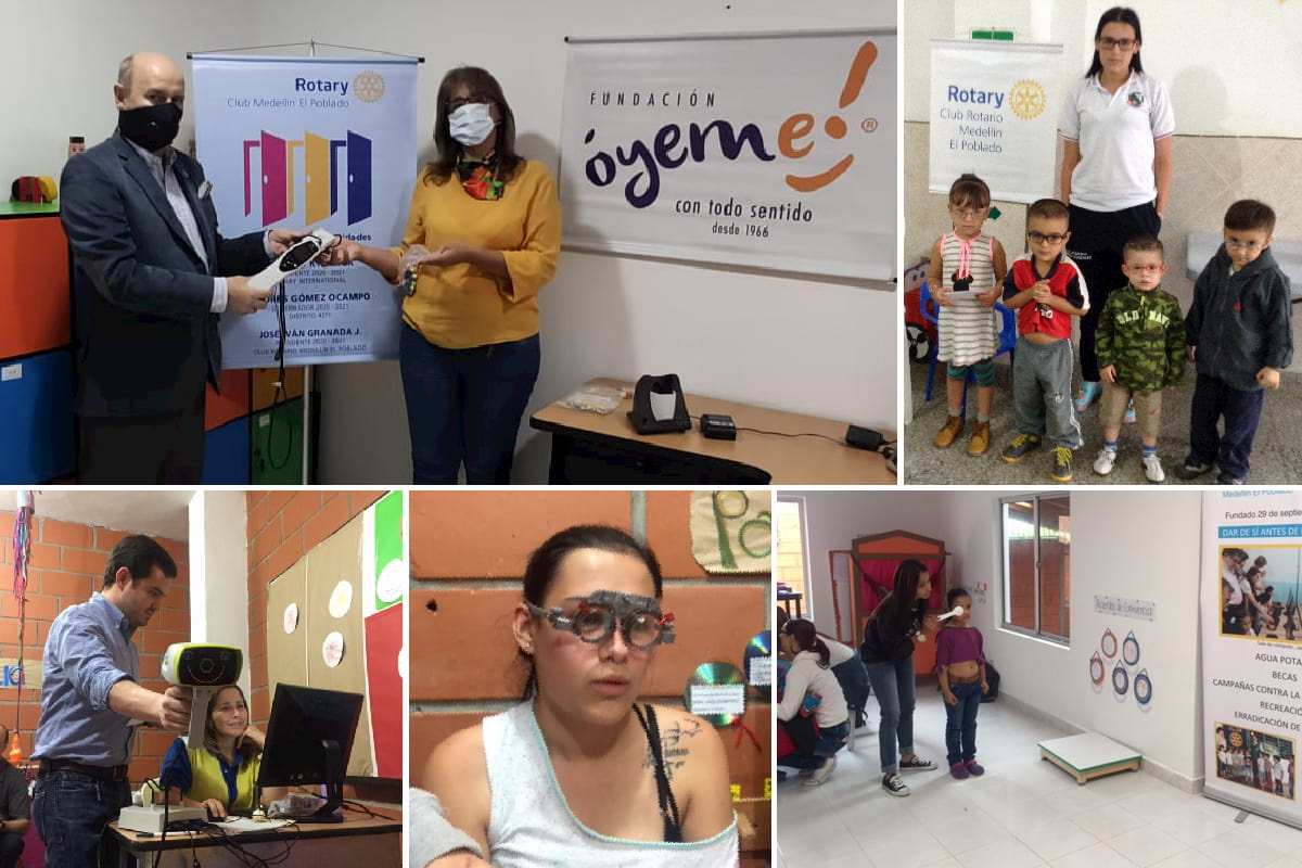 Entrega Equipo a Fundacion Óyeme y otras acciones humanitarias