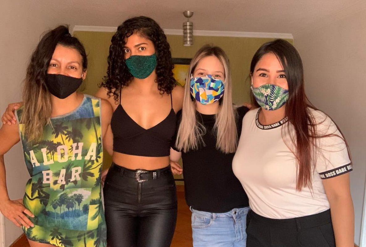 Mujeres Jóvenes Talento. Las imágenes son de uno de los grupos ganadoras, y de su autoría