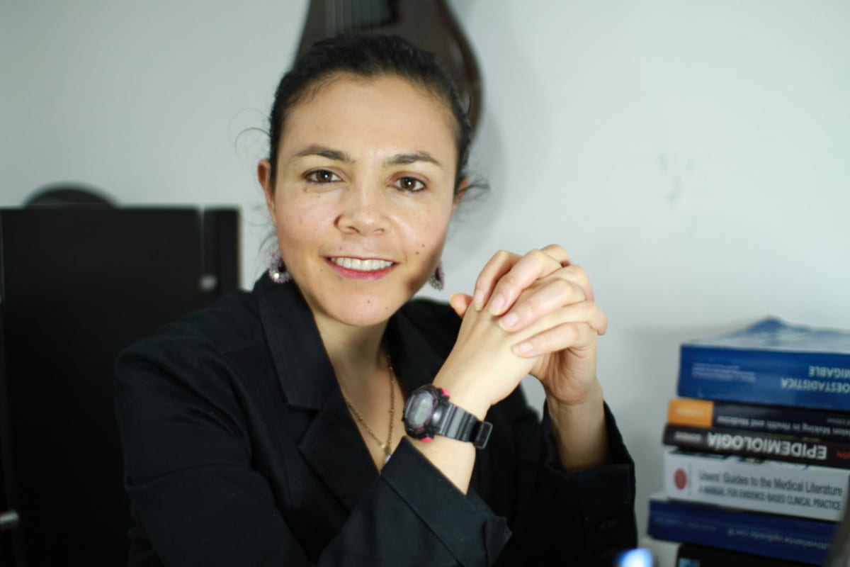 Yessica Giraldo, epidemióloga y docente de la Universidad CES
