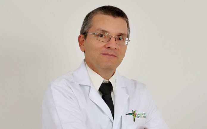 doctor Diego José Duque, director del Hospital San Vicente Fundación de Medellín
