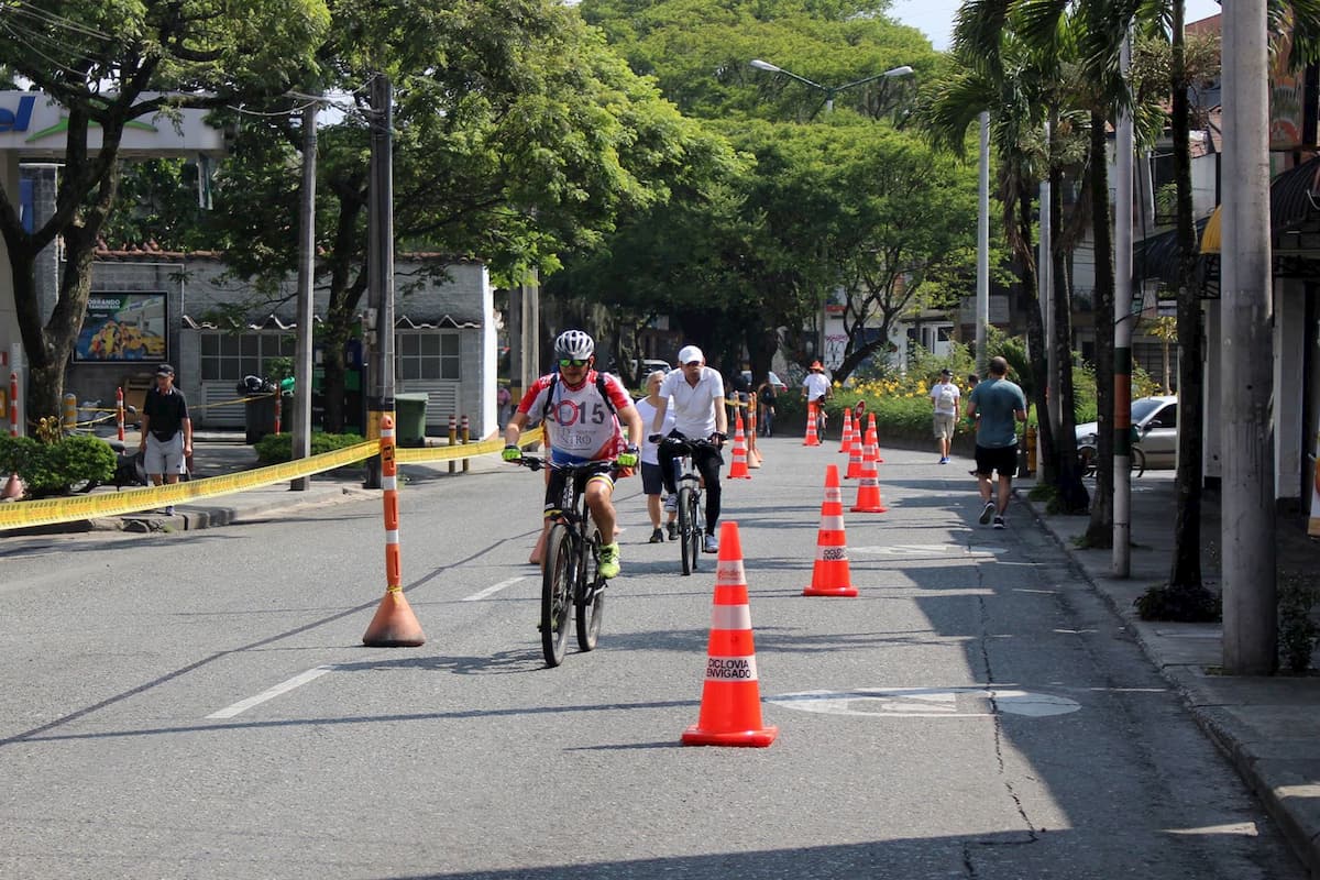 Regresa la ciclovía a Medellín