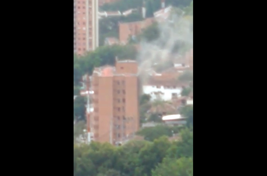 Incendio en El Poblado