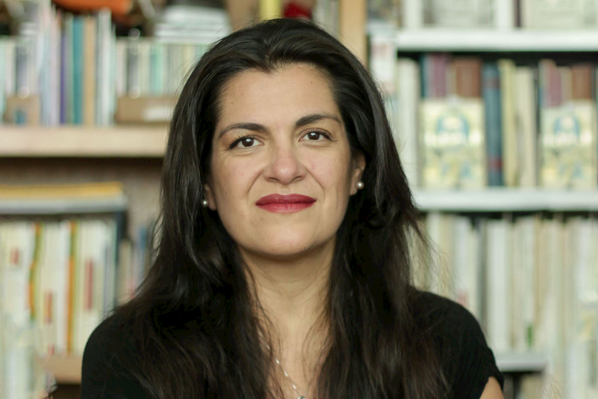 La poeta Rocío Cerón