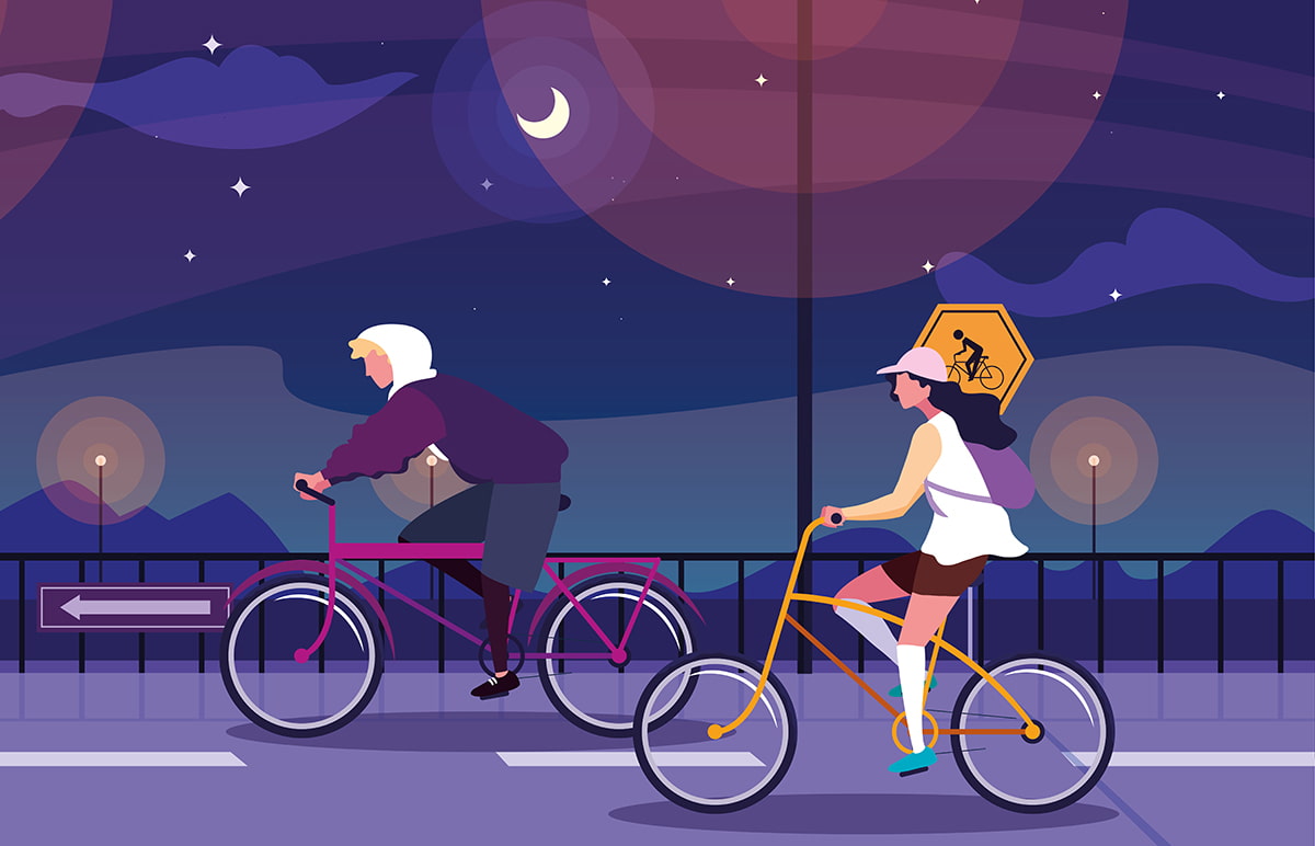 vuelve la Ciclovía nocturna Medellín