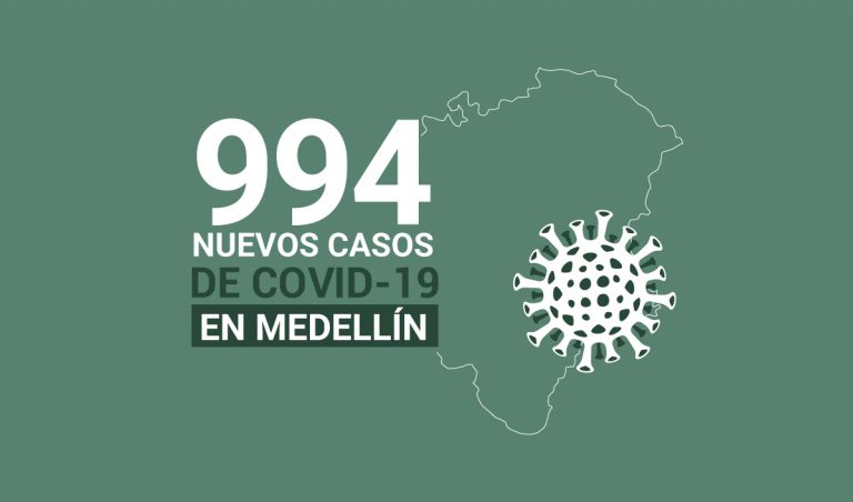 Registro de casos de COVID-19 en Medellín este martes 27 de octubre