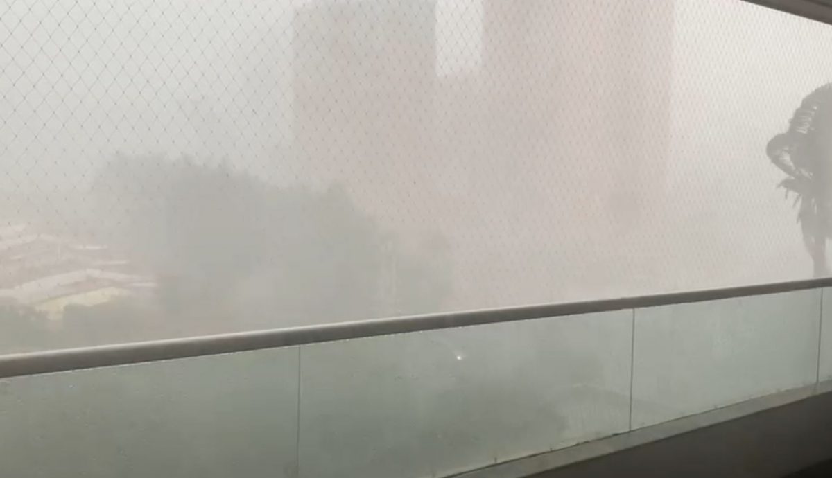 Fuertes lluvias en el valle de Aburrá