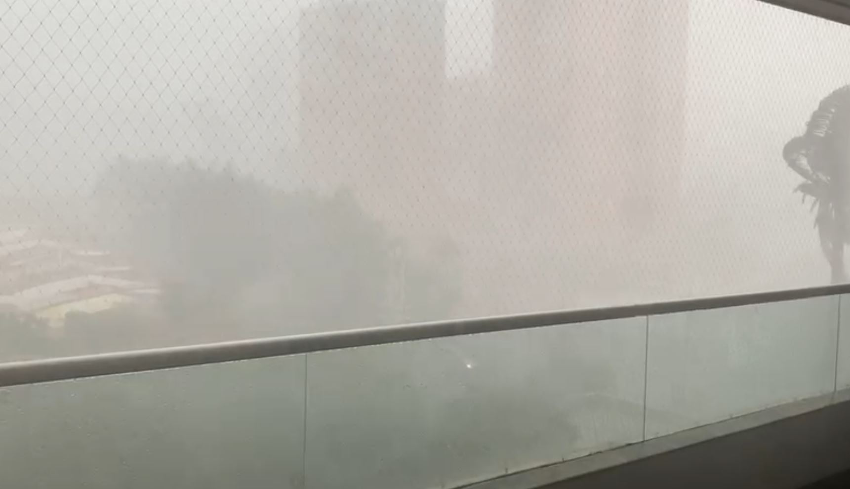 Fuertes lluvias en el valle de Aburrá