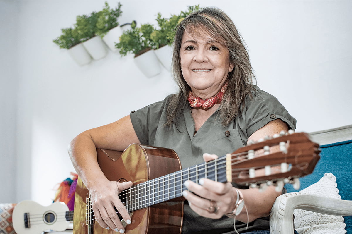 Ligia Pérez Los niños y la música, una mezcla gratificante