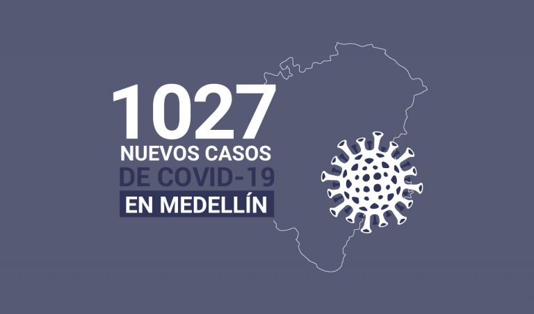 Registro de casos de COVID-19 en Medellín este viernes 18 de diciembre
