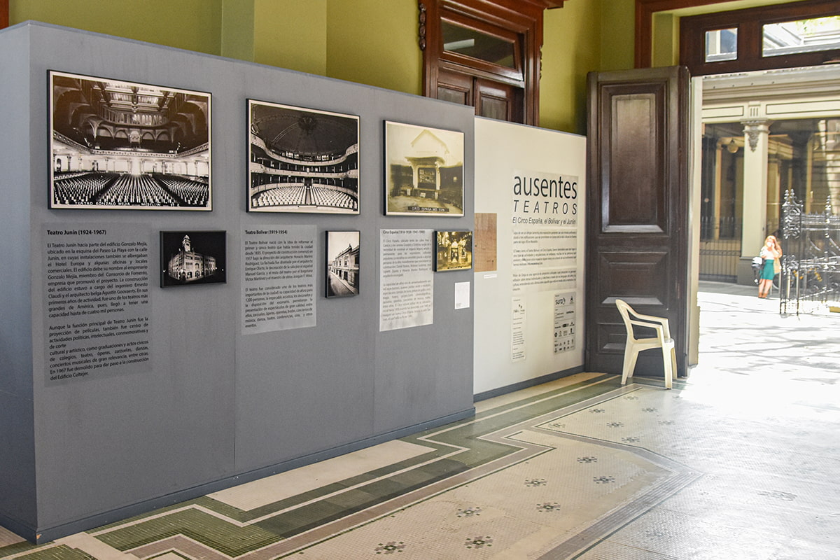 Exposición Ausentes Teatros