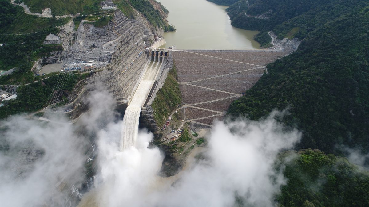 Simulacro de evacuación en Hidroituango