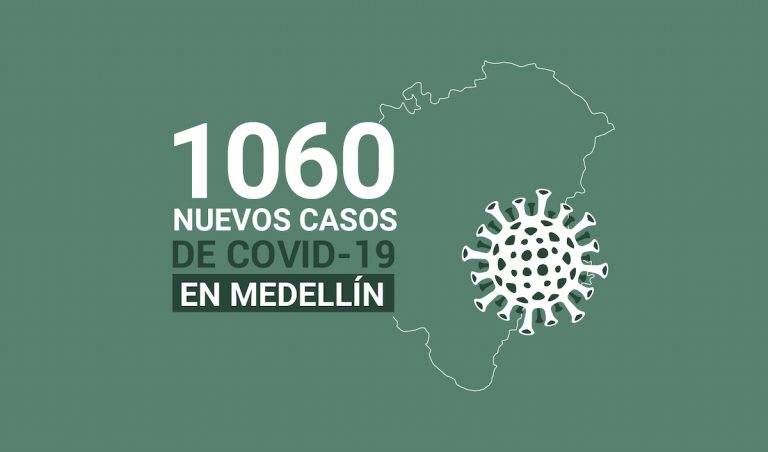 Registro de casos de COVID-19 en Medellín este viernes 21 de enero