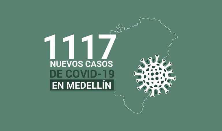 Registro de casos de COVID-19 en Medellín este jueves 14 de enero