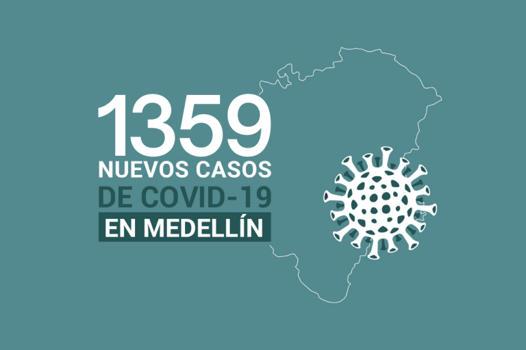 Registro de casos de COVID-19 en Medellín este miércoles 13 de enero