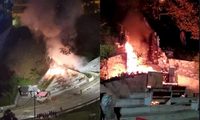 Nuevo incendio en la Virgen de La Aguacatala