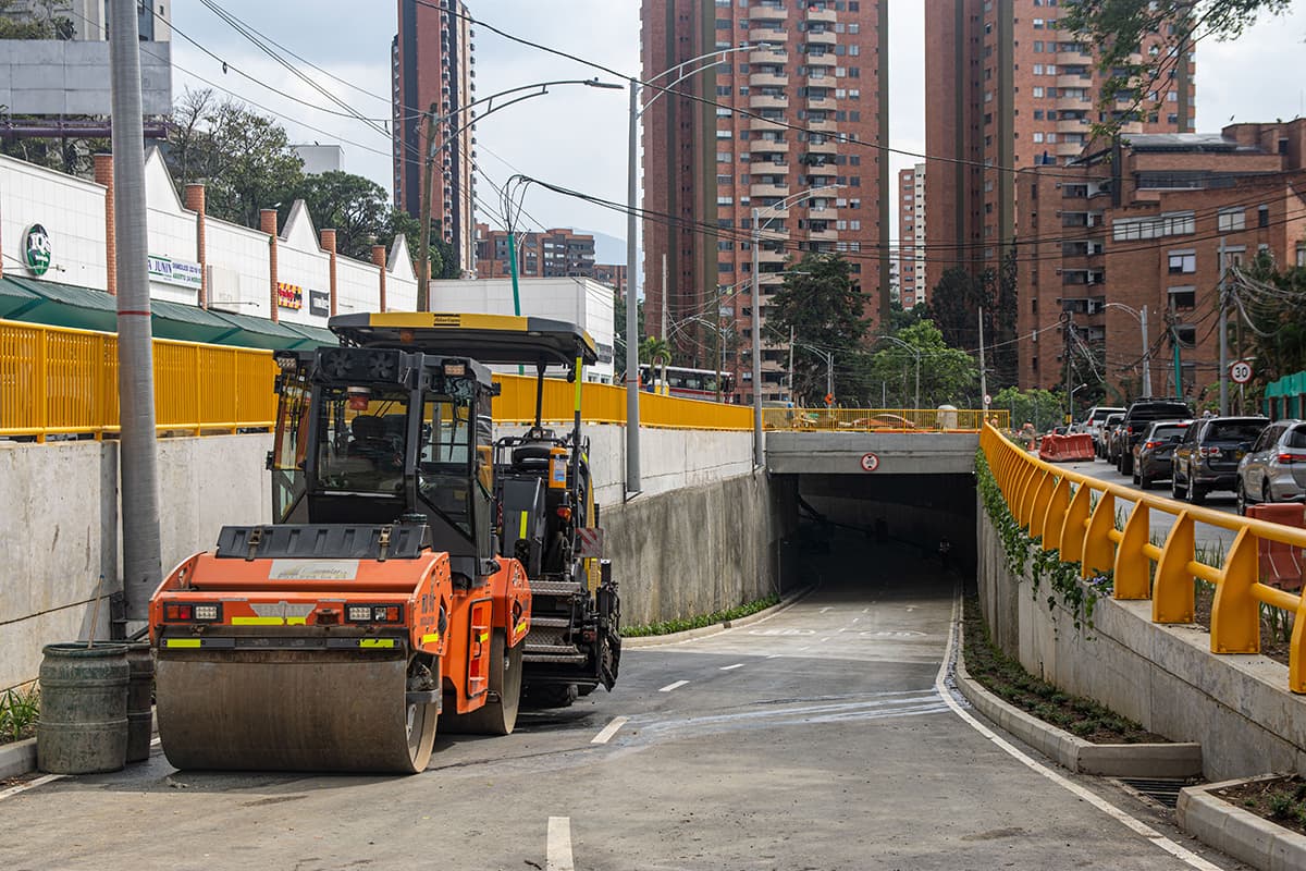Ya casi está lista la obra de la transversal Inferior con la loma de Los González