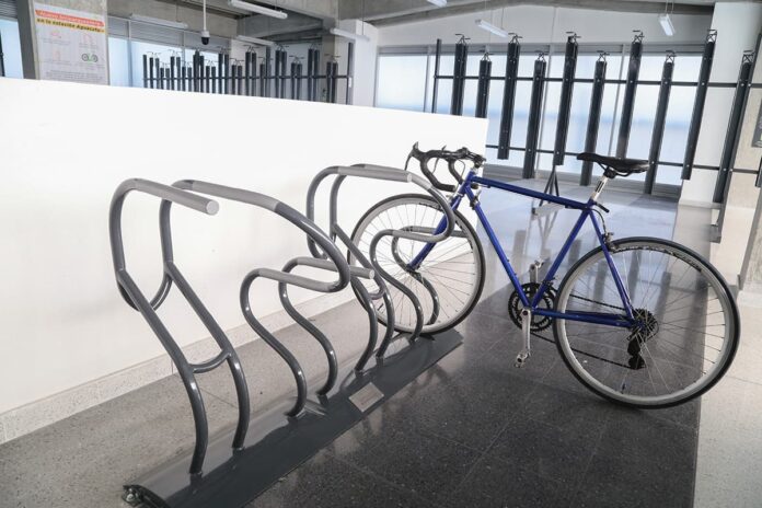 La estación Aguacatala ya cuenta con 88 biciparqueaderos