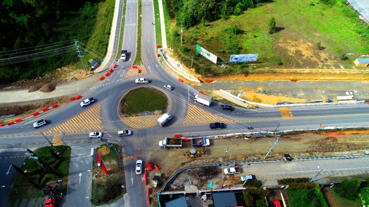 Cierre total de la vía en sentido Llanogrande-Rionegro