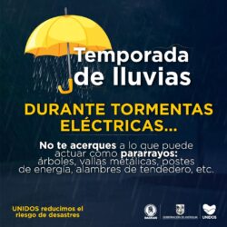 Campaña pedagógica Gobernación de Antioquia temporada de lluvias