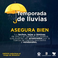 Campaña pedagógica Gobernación de Antioquia temporada de lluvias