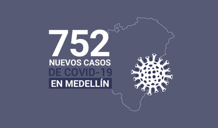 Nuevos contagios de COVID19 en Medellín para el miércoles 24 de marzo