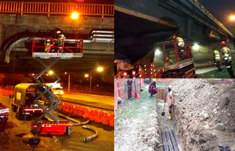 EPM construye nuevos tramos de energía eléctrica en El Poblado