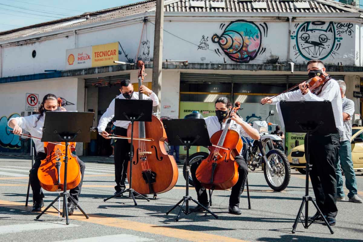 Música Pandémica de los instrumentistas de Filarmed