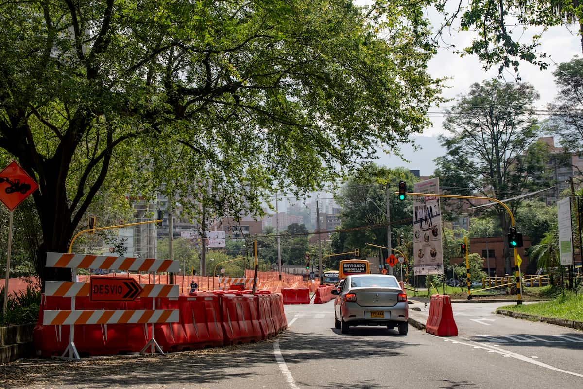 Próximamente se hará un cierre de vía en Envigado por obras del Metroplús