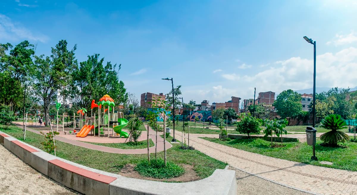 Envigado inició la construcción de la segunda etapa del Parque Urbano El Dorado