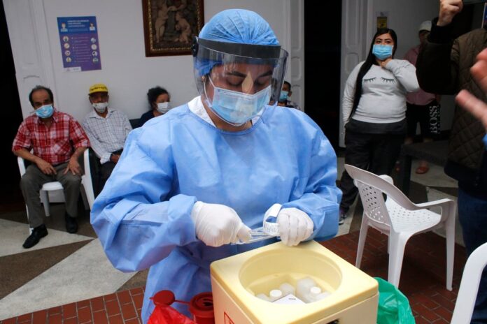 Vacunación en Medellín contra la COVID-19 al lunes 15 de marzo