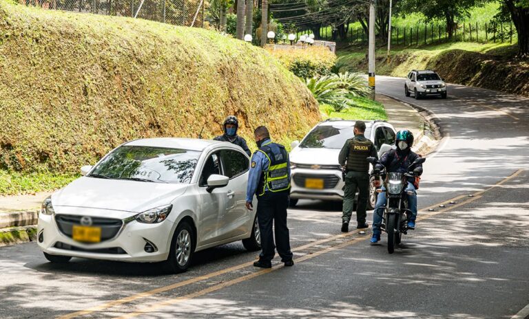 1.646 comparendos se impusieron en Semana Santa por no acatar el aislamiento