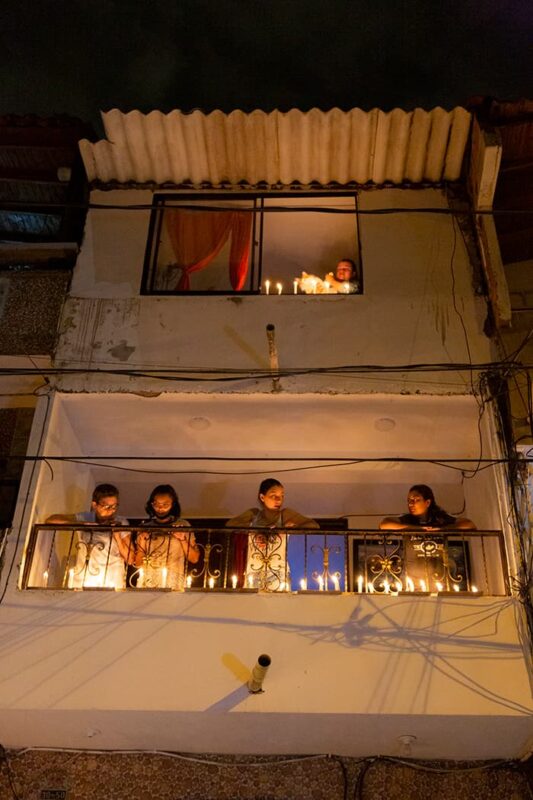 Homenaje a la vida de parte de los artistas de Medellín