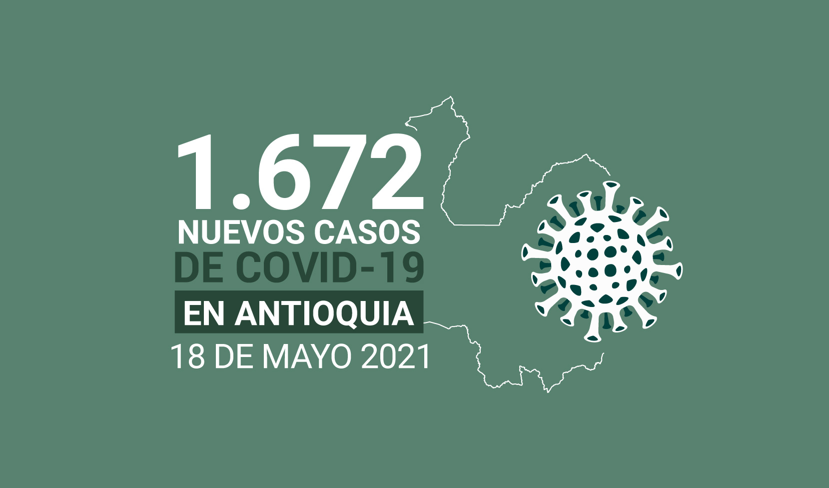 Situación del COVID19 en Antioquia: 508.585 casos acumulados