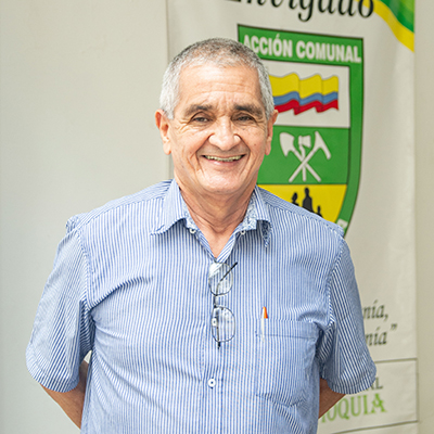 Hernán Gómez, presidente Asocomunal Envigado.