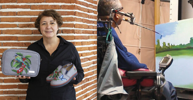 Zapatos y arte para apoyar a Chiribiquete desde Medellín