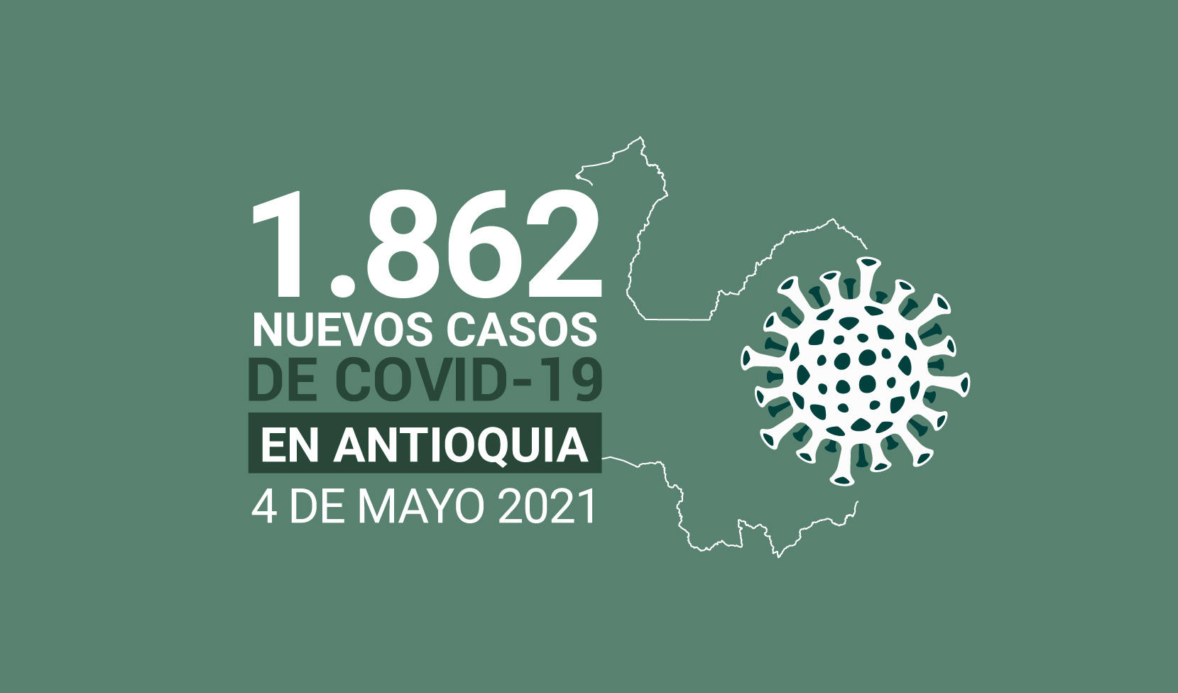 Contagios de COVID19 en Antioquia: Así se ha estabilizado la curva