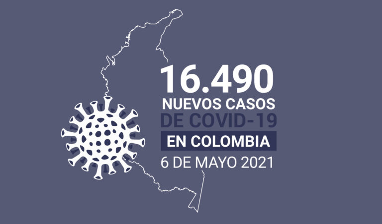 En Colombia hay 91.703 casos activos al 6 de mayo