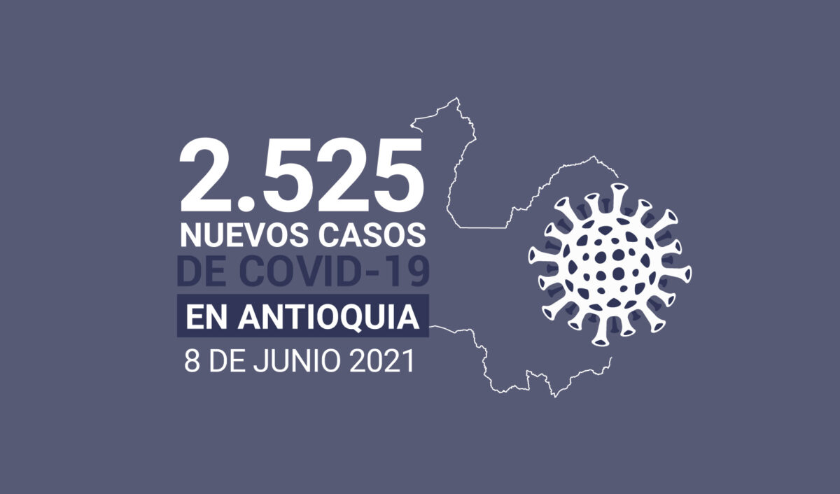 Más de 564.000 contagios de COVID19 se han registrado en Antioquia