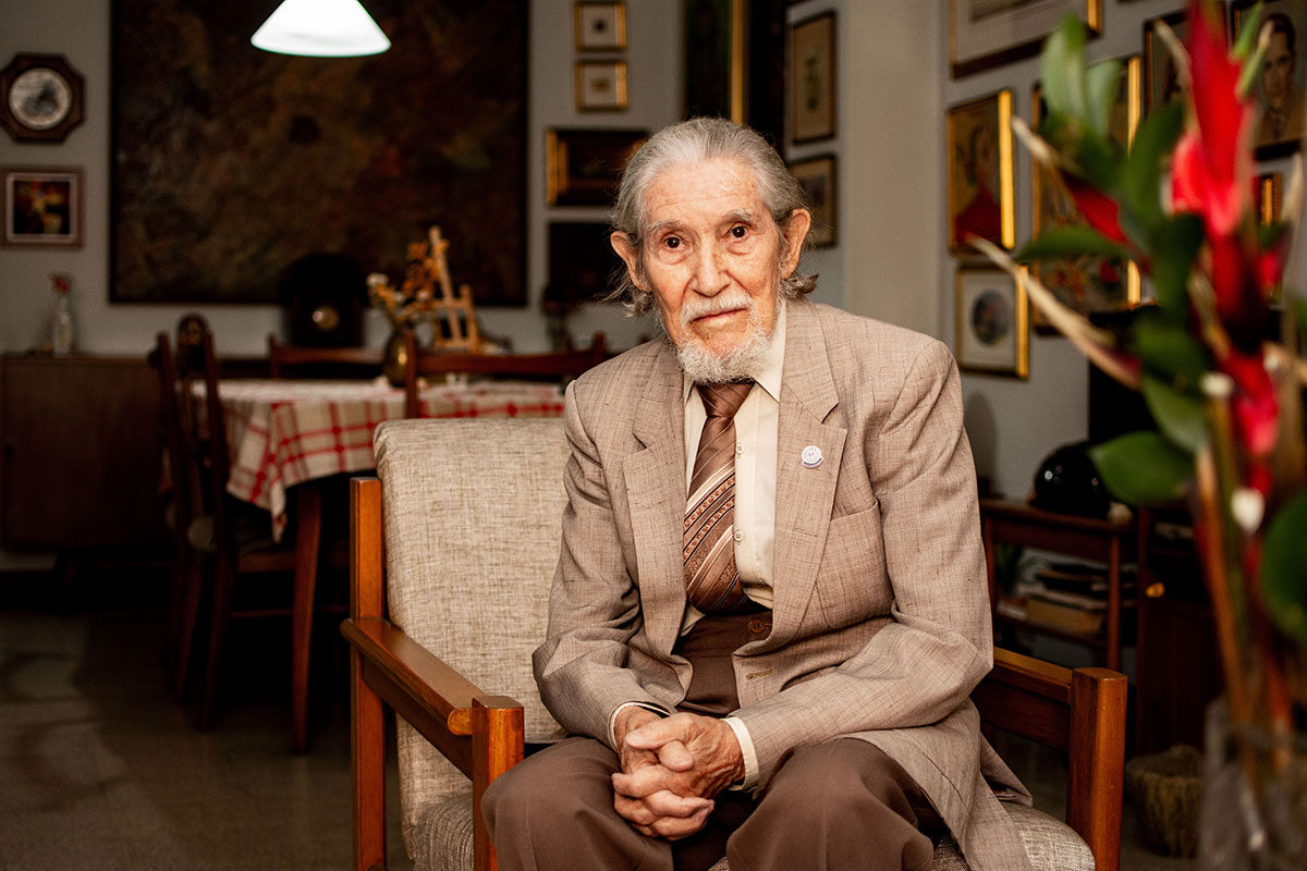 Pablo Guerrero fundador del Club Fotográfico de Medellín