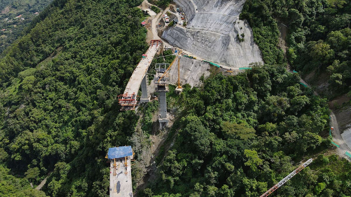 Vías 4G en Antioquia: cambiaran la geografía de forma definitiva