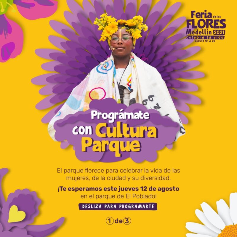 Feria de las Flores llega al parque El Poblado
